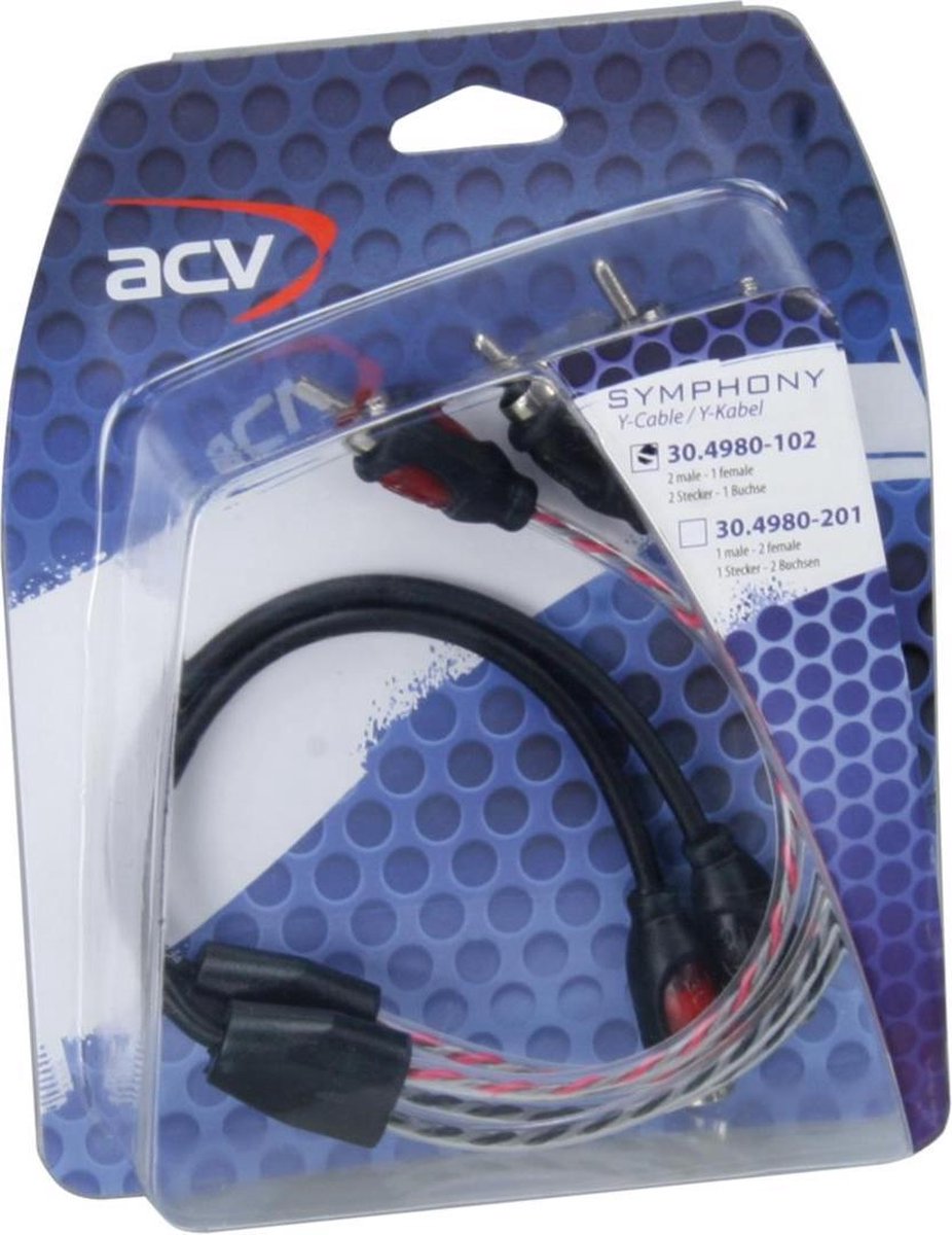 Symphony - Y-Kabel Mid Range 2x Male - 1x Female