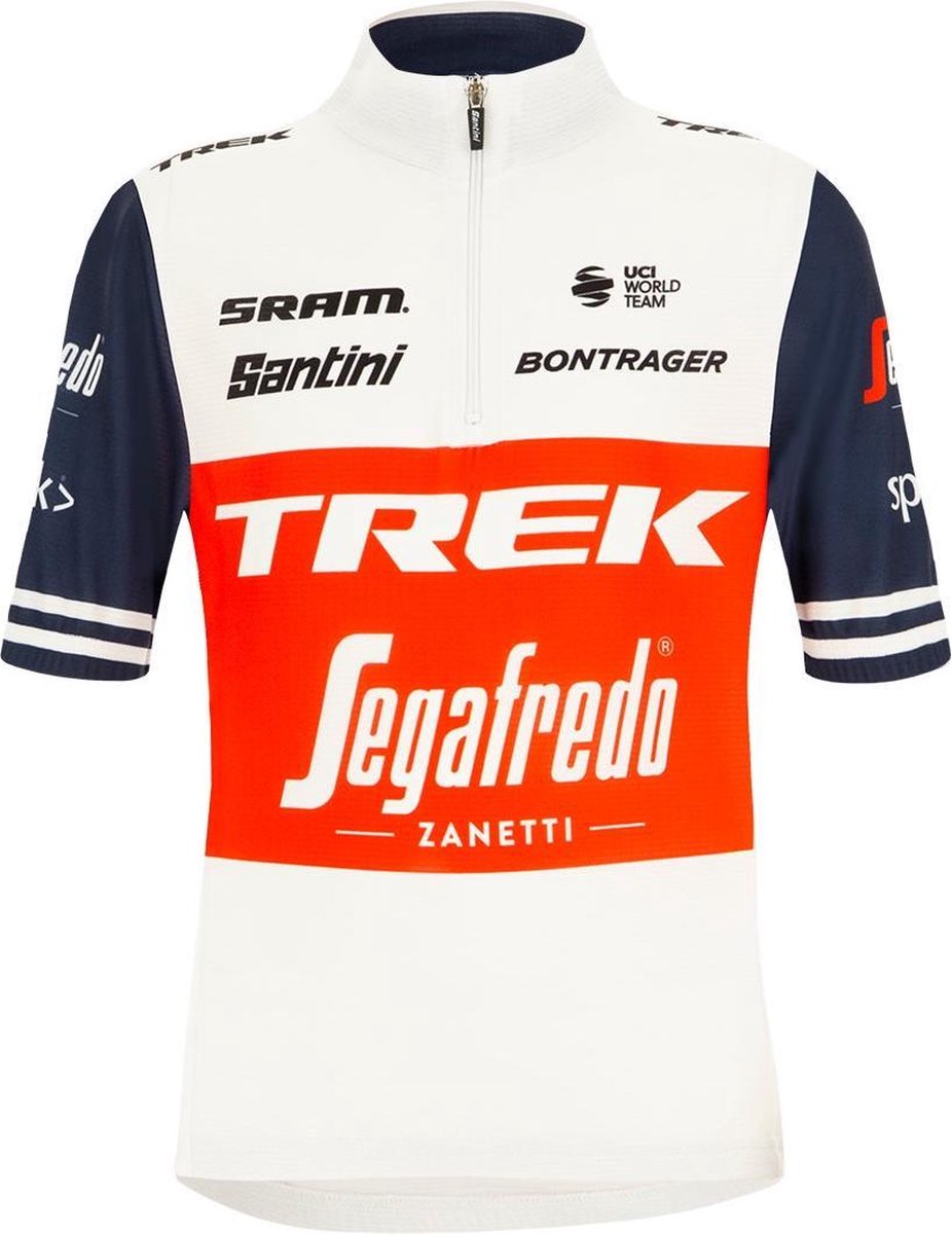 Santini Trek-Segafredo Kid S/S Jersey - 2020  - Maat 5/6