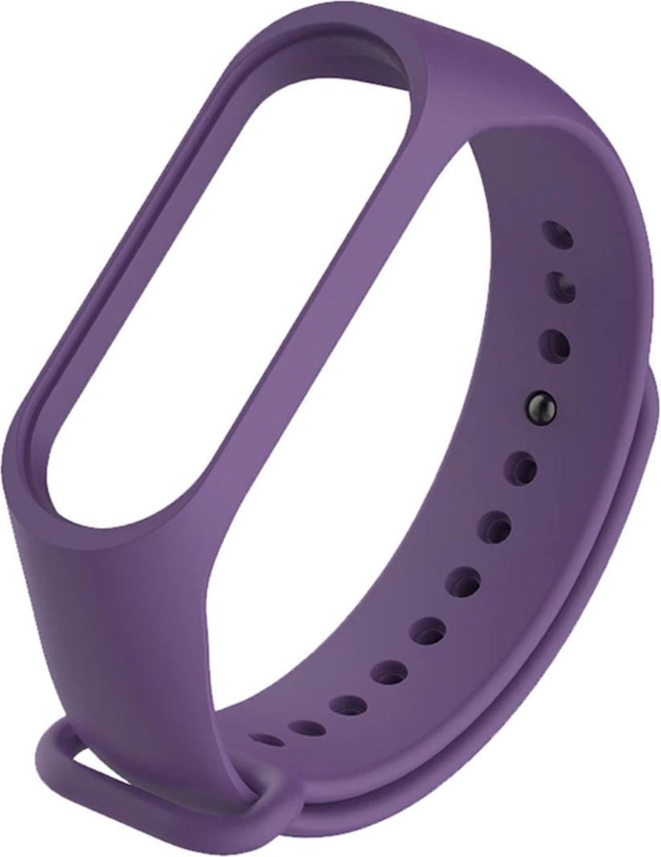 Band voor smartwatch Mi Band 3 y 4 - Vervanging - Horlogeband - Armband - Purper