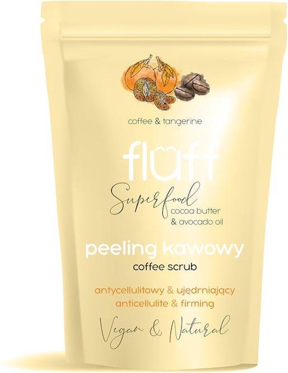 FLUFF Peeling Coffee Scrub - Coffee & Tangerine 100gr.