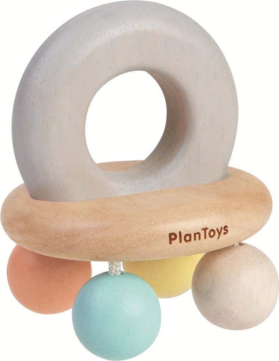 Plan Toys Rammelaar | Belletjes