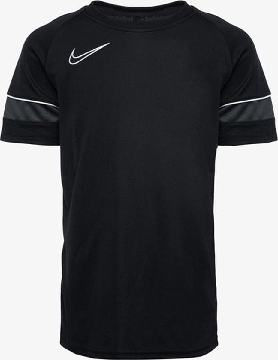 Nike Academy kinder sport T-shirt - Zwart - Maat 152