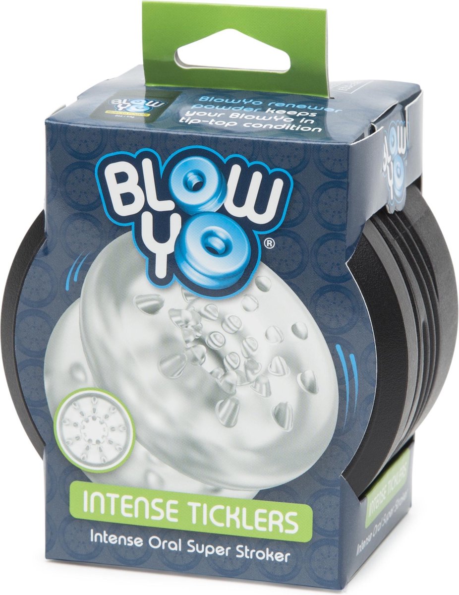BlowYo - Intense Ticklers - Intense Oral Super Stroker - transparant