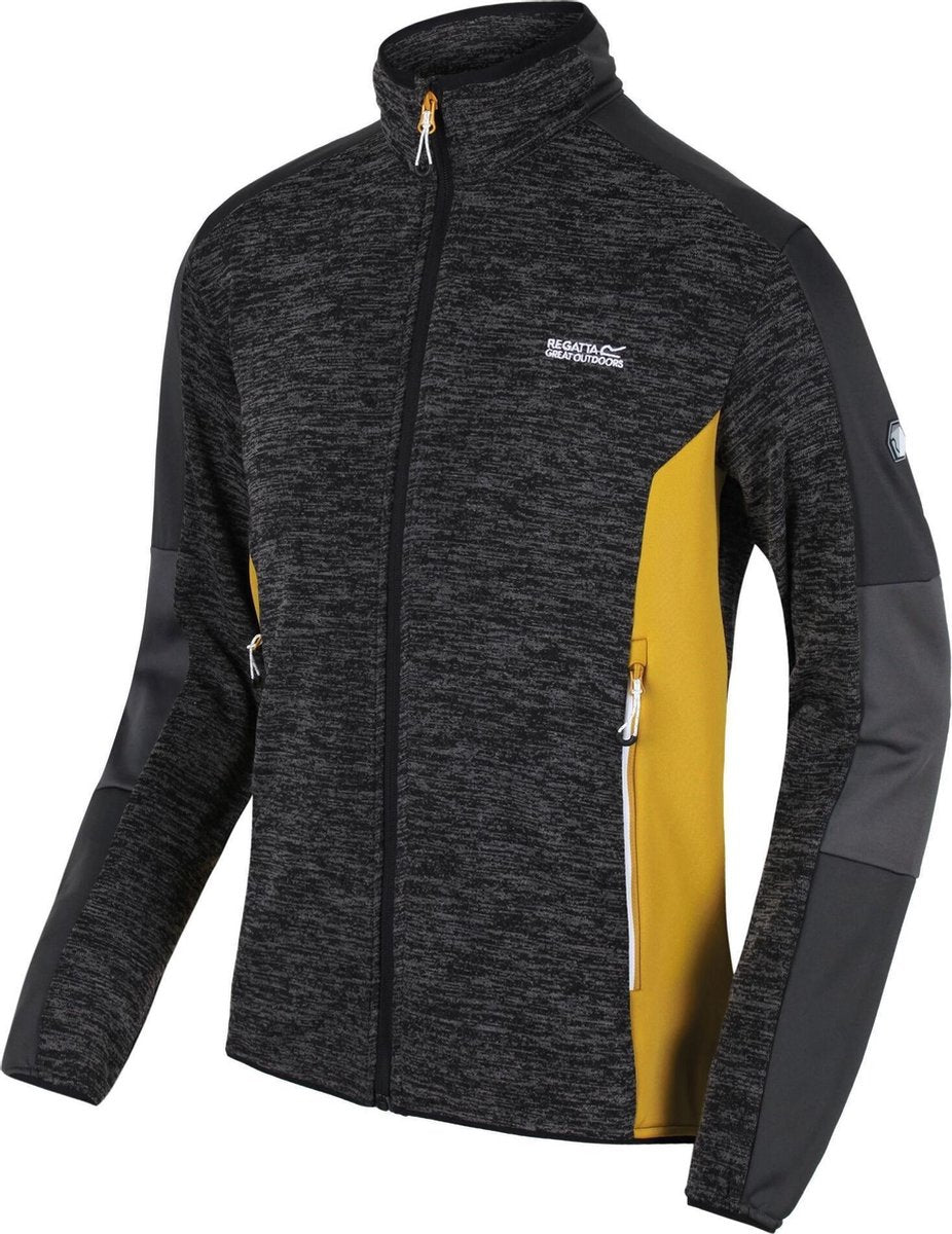 Regatta Fleecejack Coladane Heren Polyester Zwart Maat L