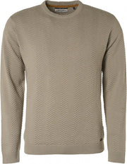 No Excess Pullover Organic Stone Grijs (97230854 - 014)