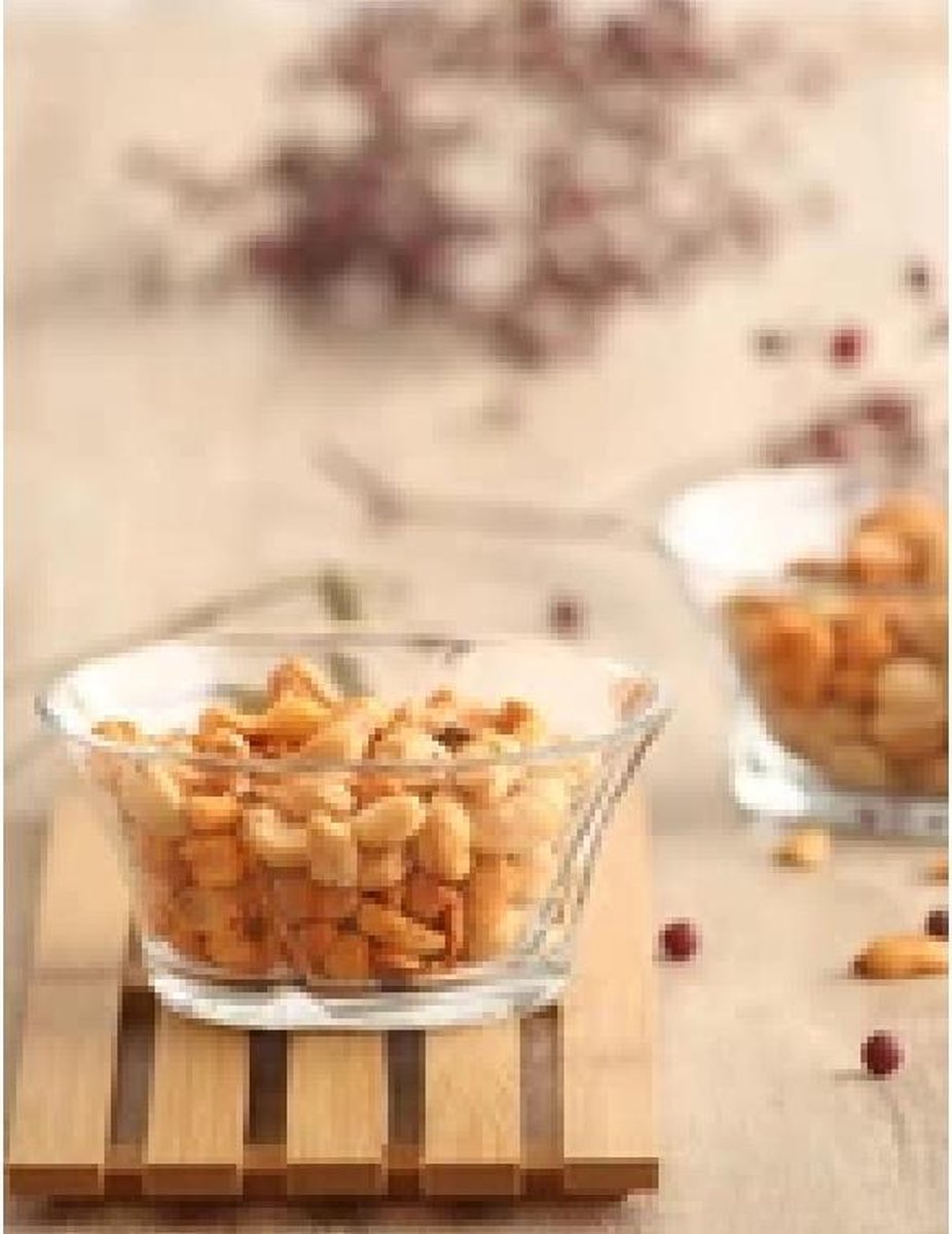 LAV Truva - Ronde Glazen Schaaltjes - Set van 6 - 310 ml