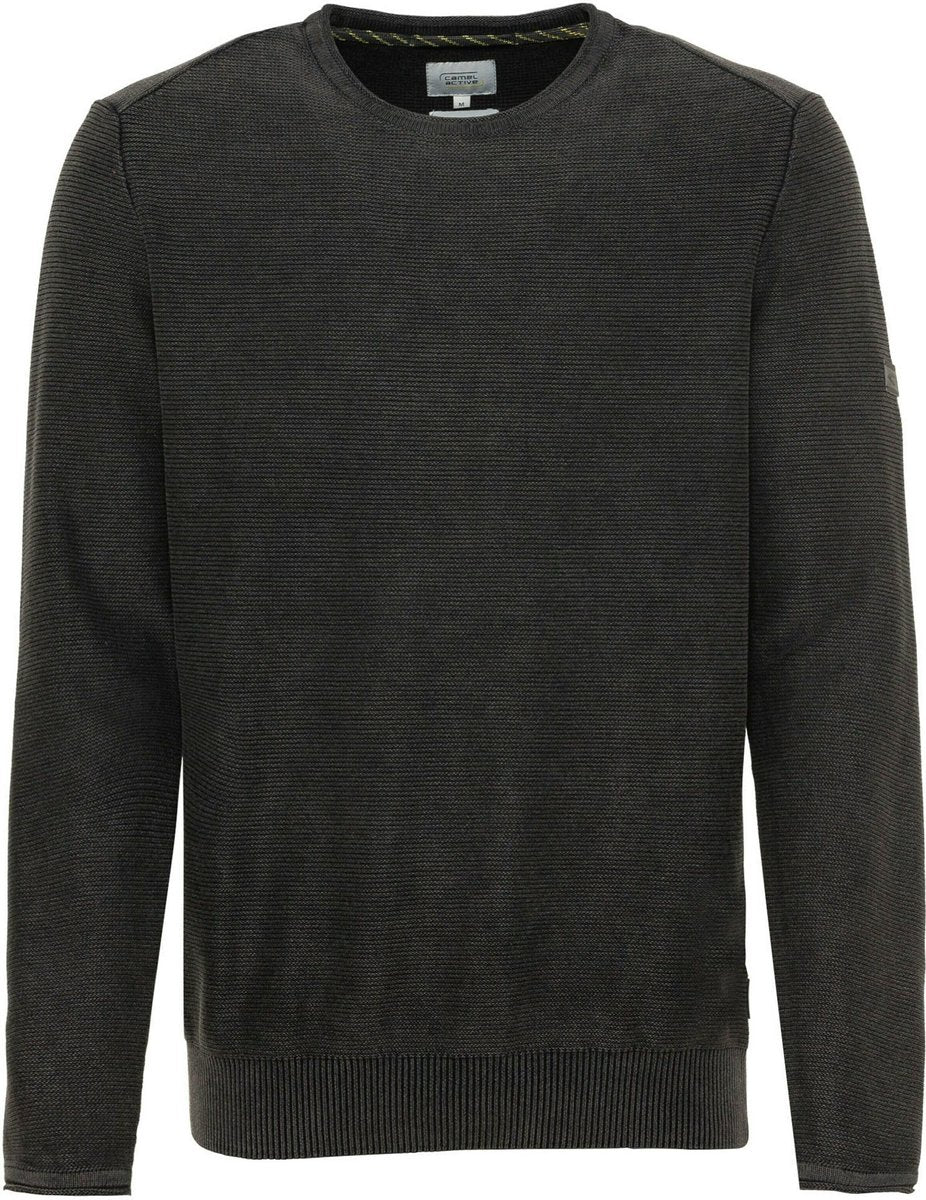 Camel Active trui Zwart-L-Normale Maten