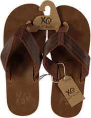 XQ Heren Slippers - Flip Flops - Teenslippers - Maat  41 - Camel