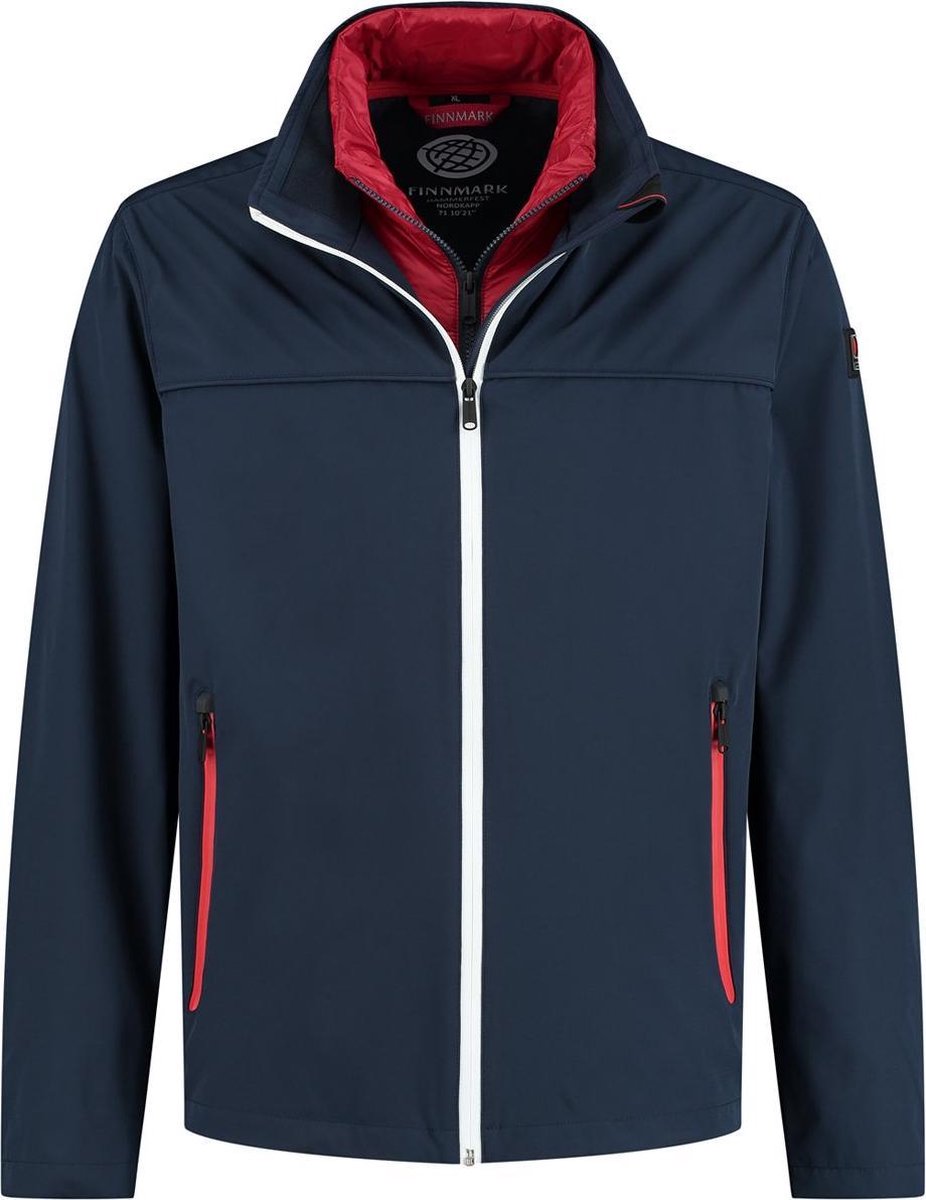 Finnmark Clothing Lange mouw Jas - Radha-21680 Marine (Maat: XXXL)