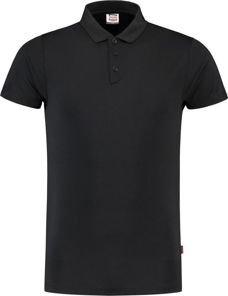 Tricorp poloshirt cooldry slim-fit - casual - 201013 - zwart - maat 3XL