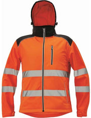 CRV Knoxfield Hi-Vis Softshell Jas 03010536 - oranje - 2XL