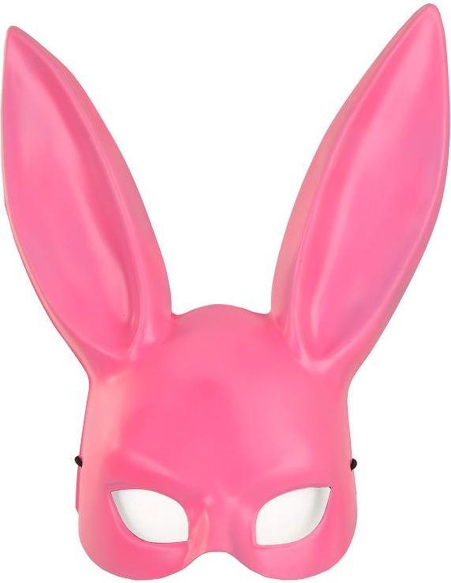 Half masker pink konijn