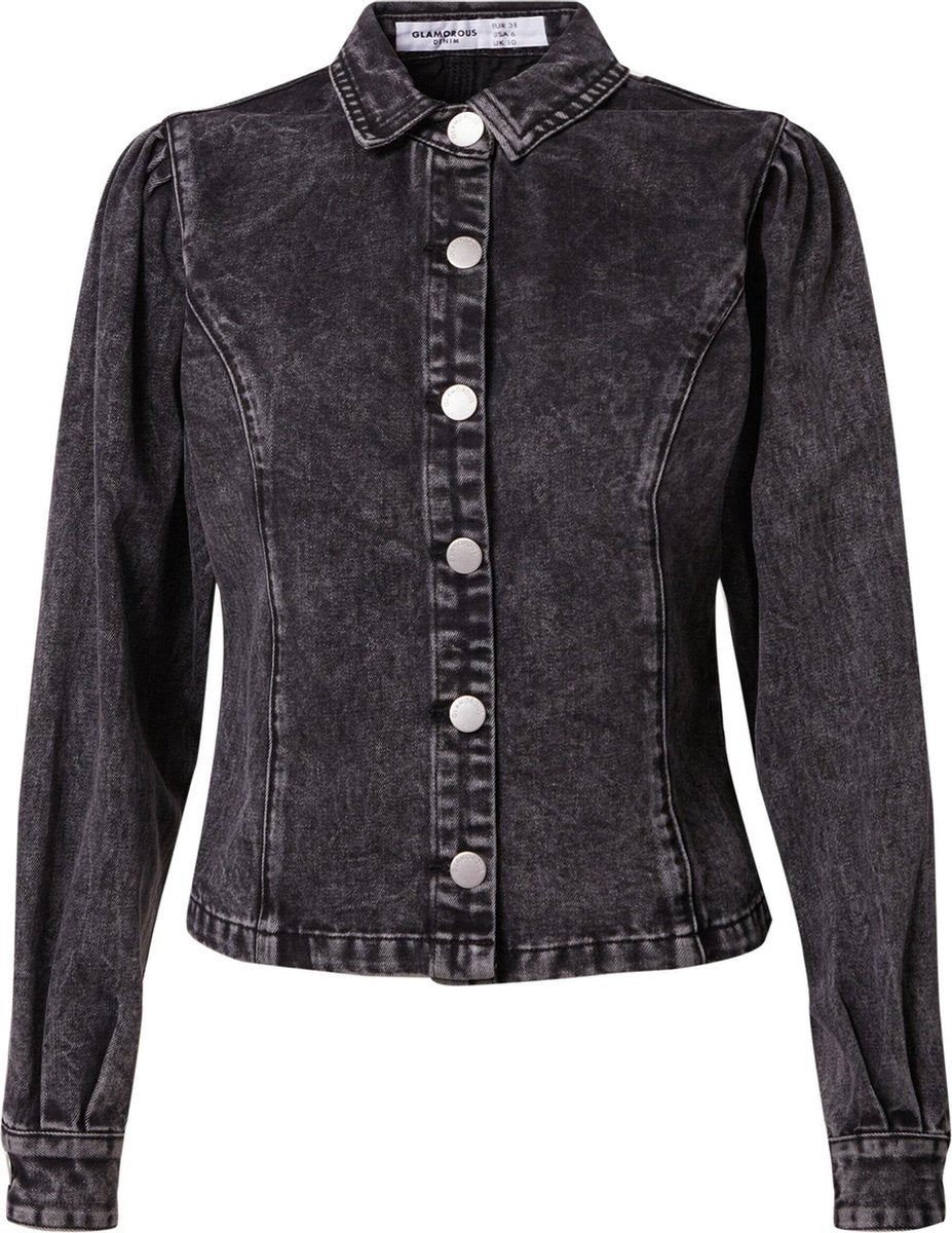 Glamorous blouse Zwart-Xs