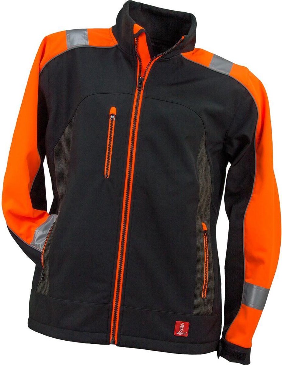 Softshell jas GL-8364 oranje (XL)