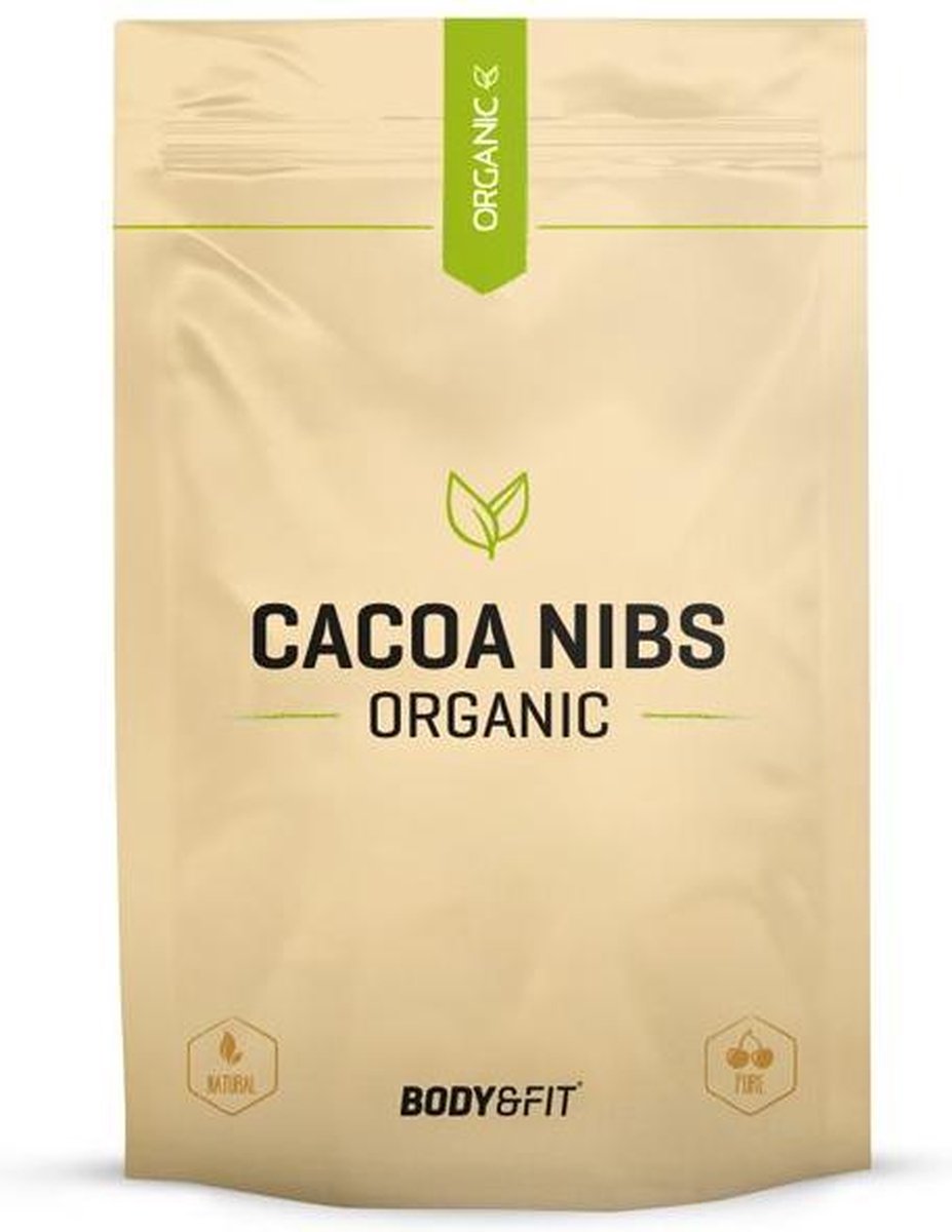 Body & Fit Organic Cacao Nibs - Biologisch - 500 gram