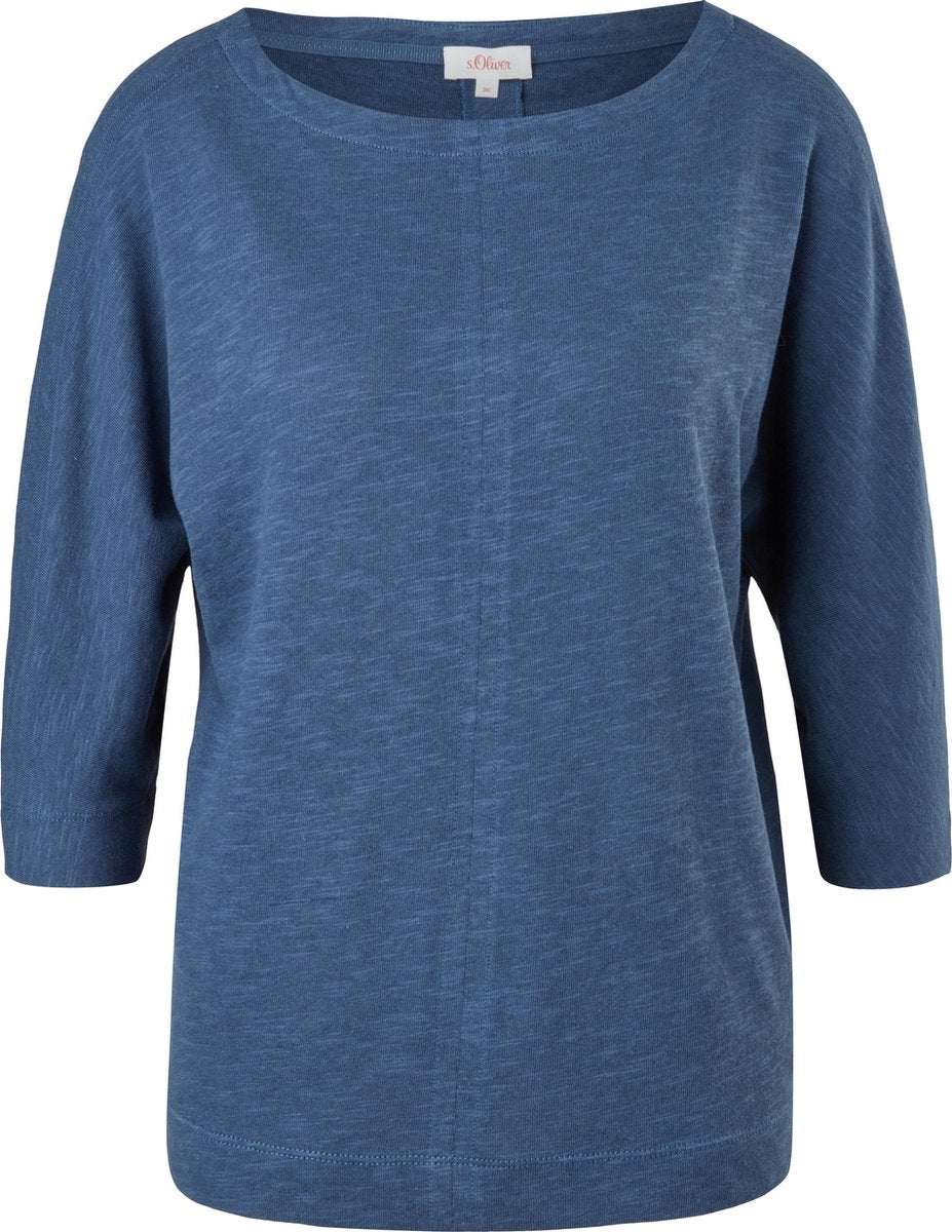 s.Oliver Dames T-shirt 3/4 Mouw - Maat L (40)