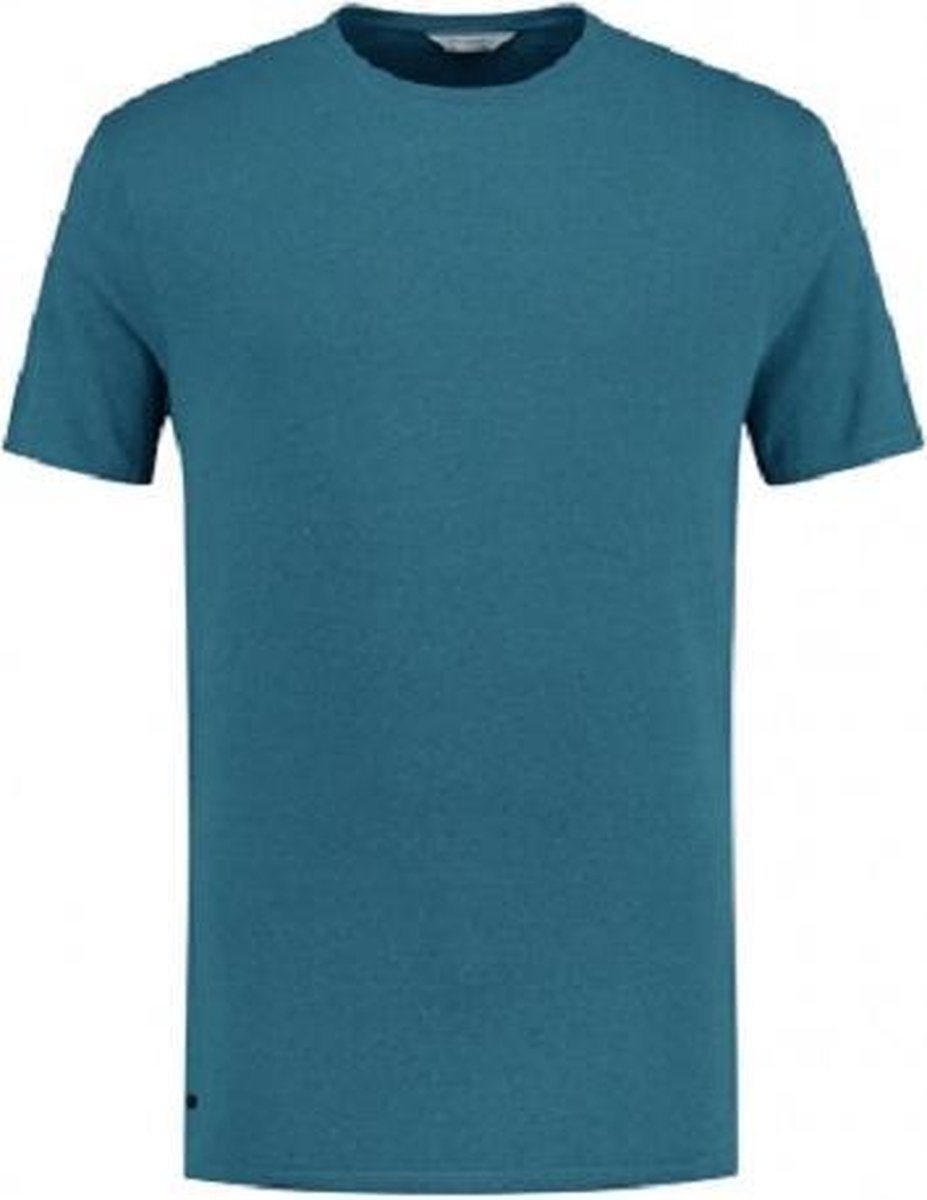 Blueloop Originals T-shirt Pure Heren Tencel/denim Blauw Maat S