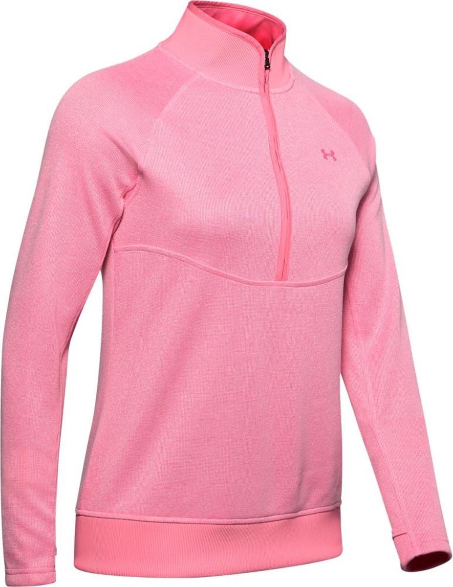 UA Storm Sweaterfleece 1/2 Zip-Lipstick / / Bubble Gum