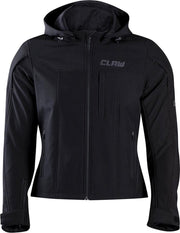 CLAW Timmy Softshell Jack - Urban Zomer Motorjas voor Mannen - zwart - Heren Maat L