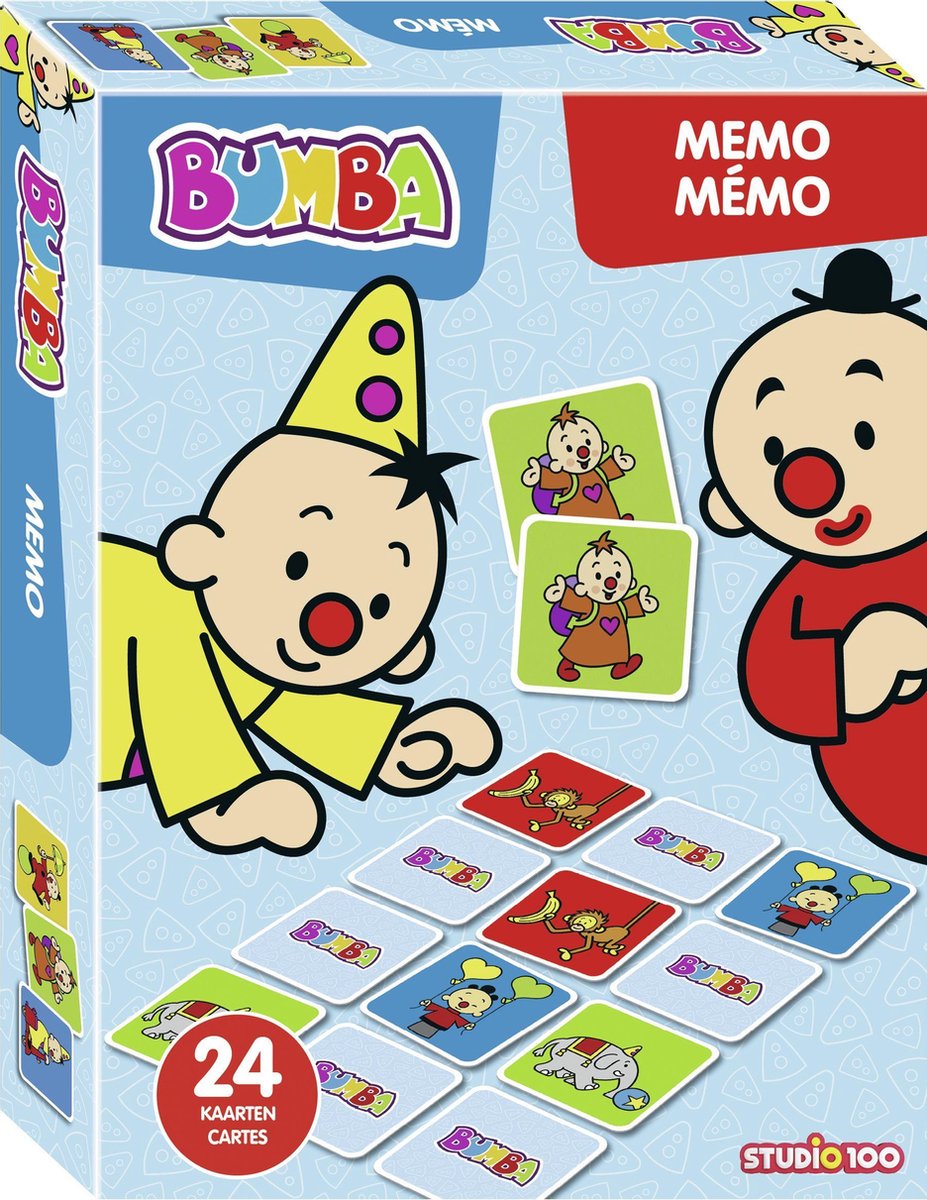 Bumba - Kaartspel - Reisspel - Memo