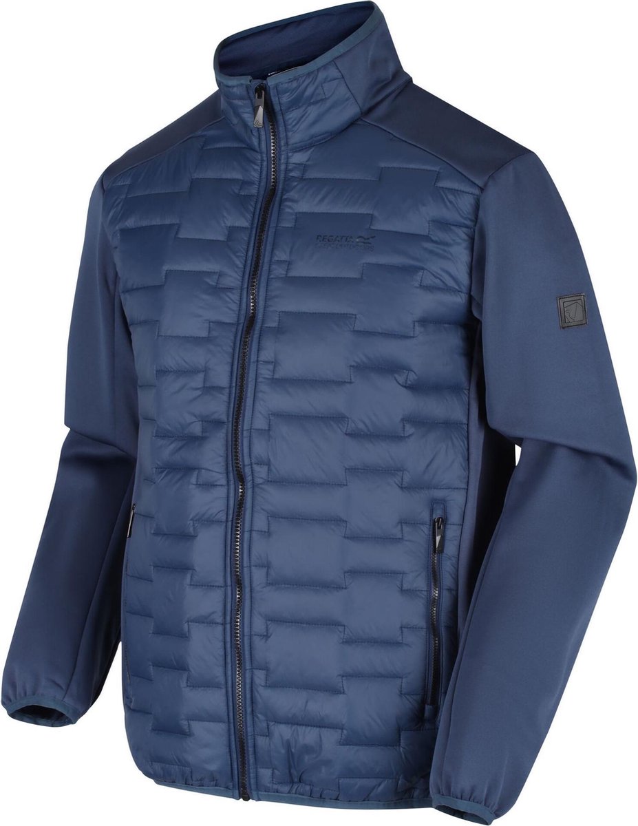 Regatta Wandeljas Clumber Heren Synthetisch Dons Blauw Maat Xl