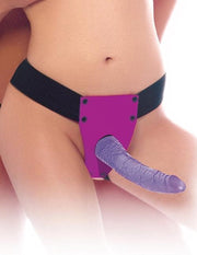 Sensual Comfort - Paars - Voorbinddildo