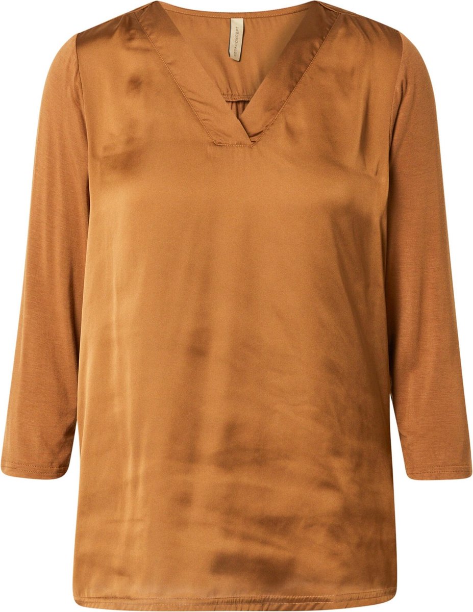 Soyaconcept blouse thilde 36 Karamel-S