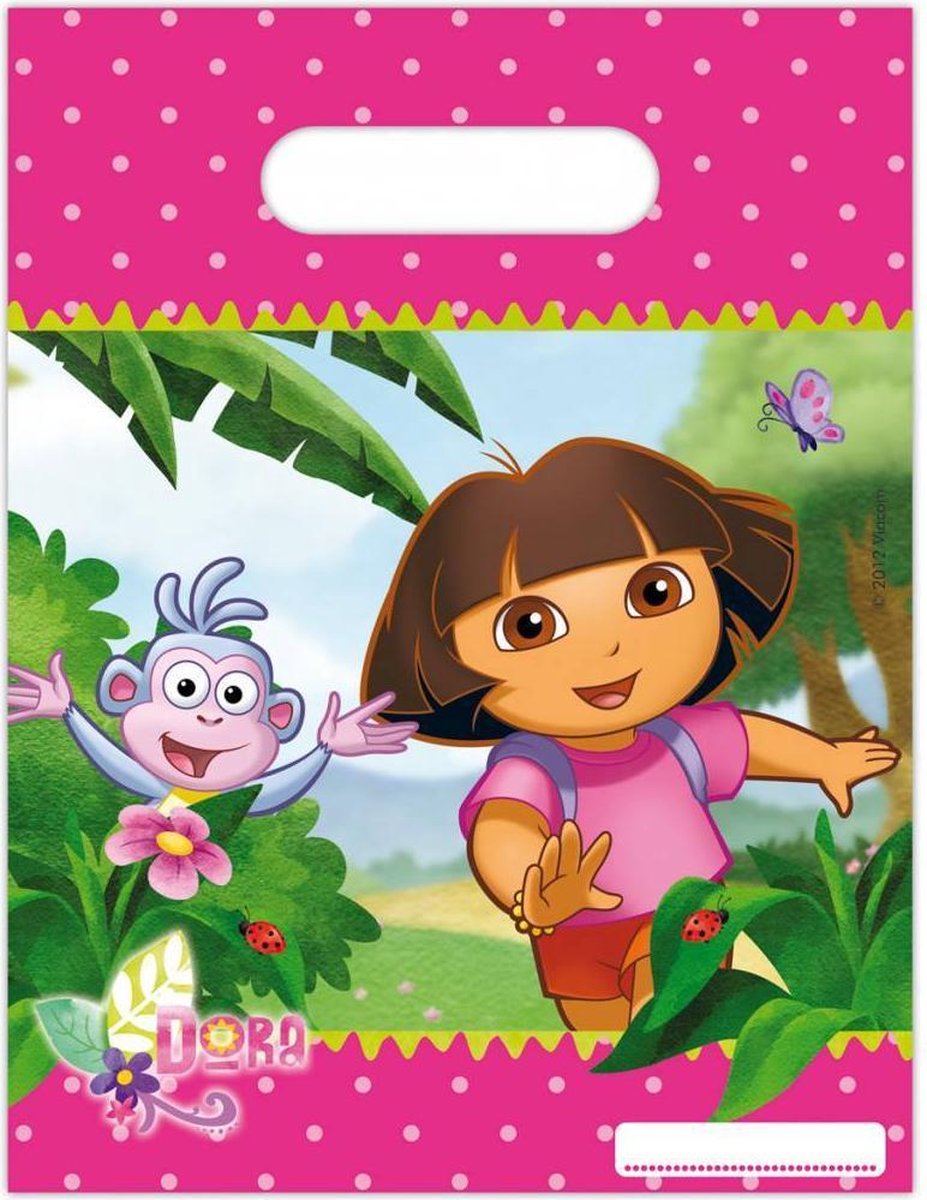 Dora Uitdeelzakjes 23x16