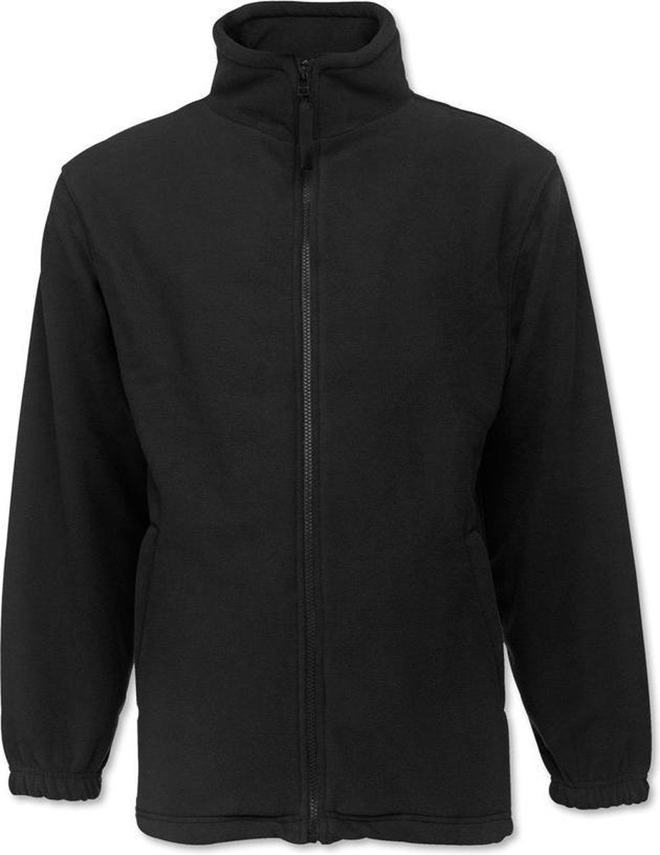 Zwart Dick Fleece Vest 300 gsm Maat M
