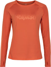 Newline Longsleeve  Sportshirt - Maat XL  - Vrouwen - oranje