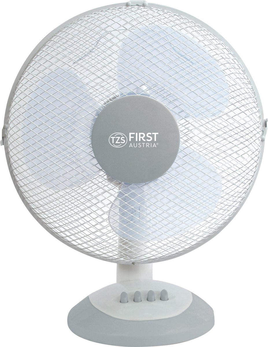 TZS First Austria FA-5551-GR Desk fan - Tafel/Bureau ventilator  Ø 12"/ 30 cm - 40W