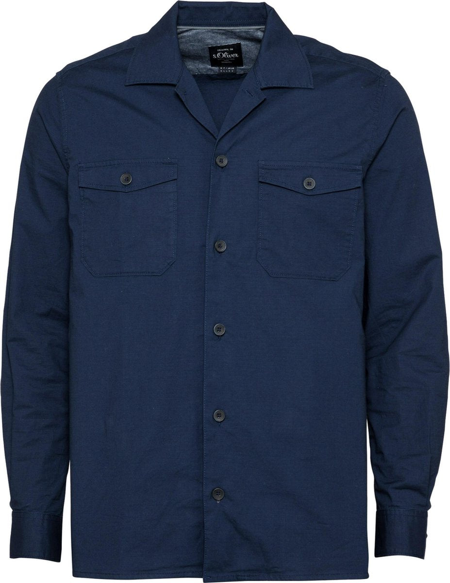 S.oliver overhemd Blauw-S