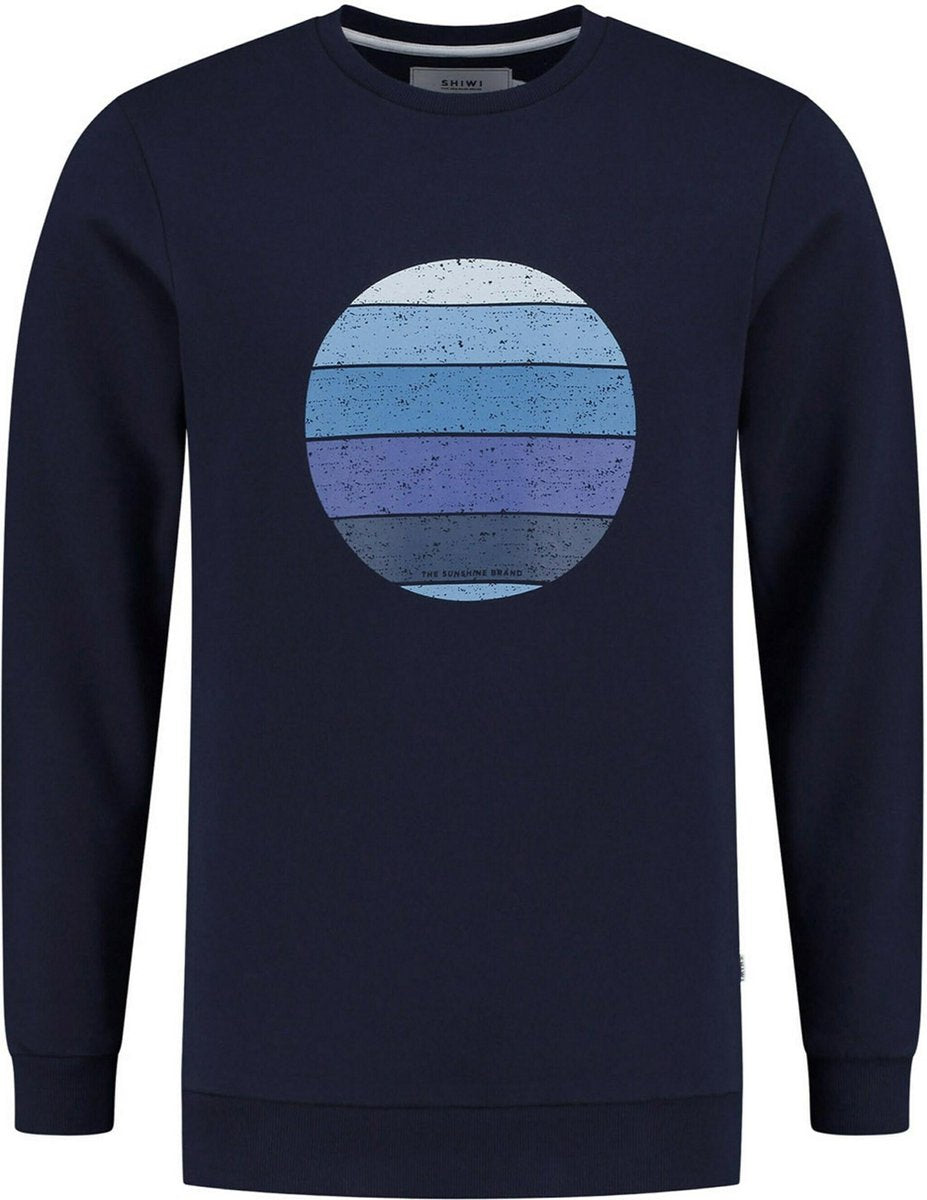 Shiwi Sweater sunset shades - donker blauw - S