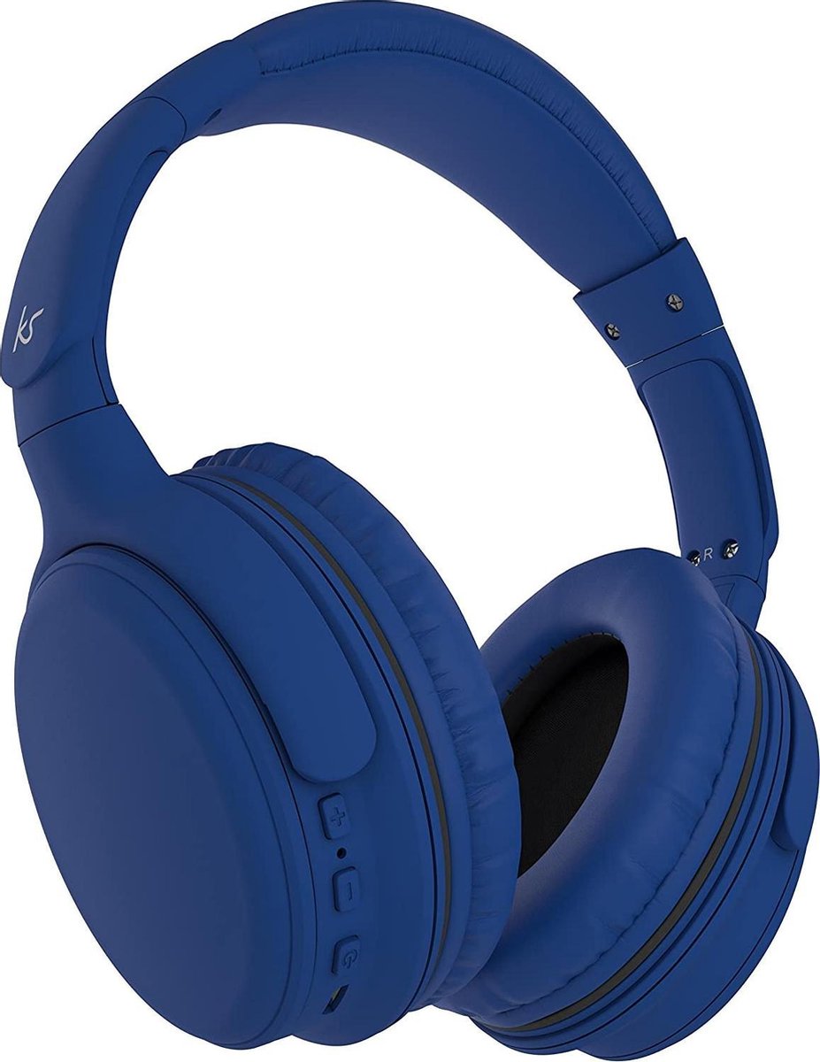 KitSound Slammers Bluetooth Koptelefoon - Blauw