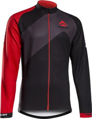 Merida Fietsshirt Lang zwart/rood M