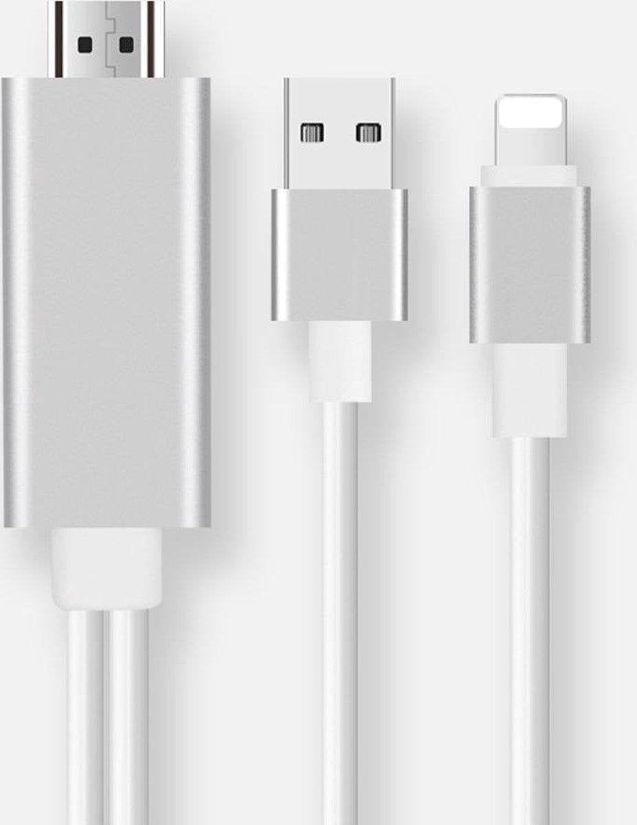 Sounix 3 in 1 Lightning naar HDMI kabel 1.8 meter-HDMI voor iphone