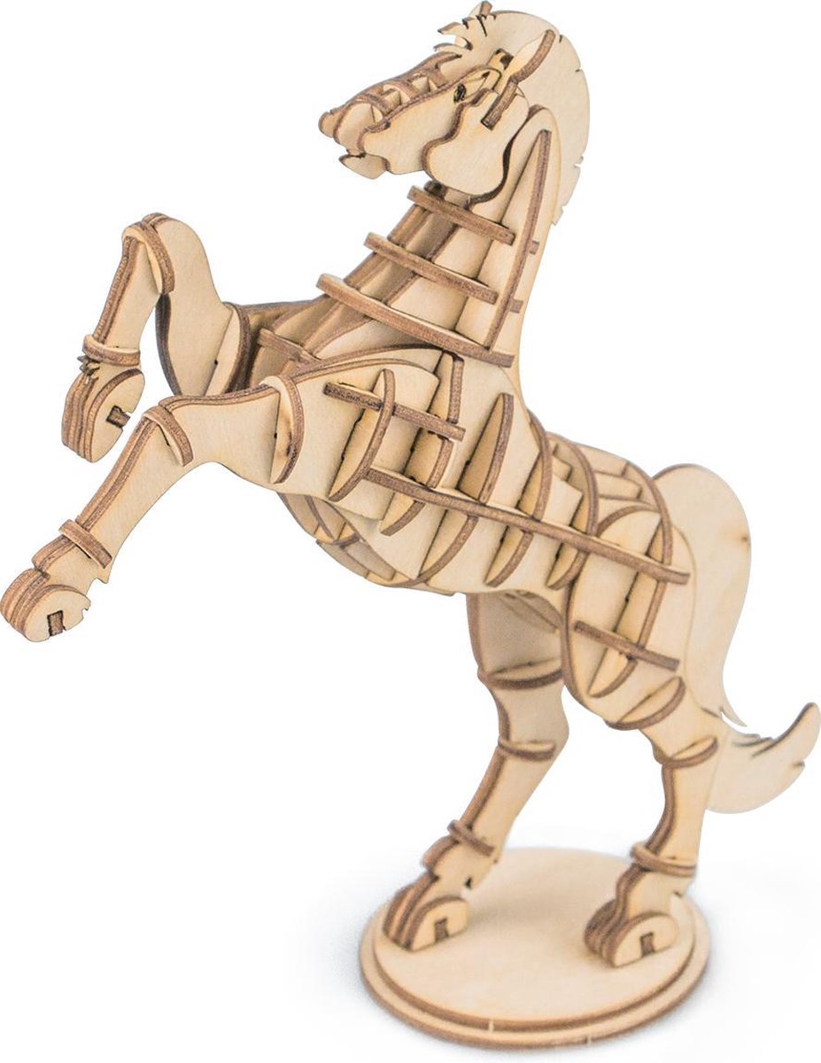 Paard houten bouwpakket