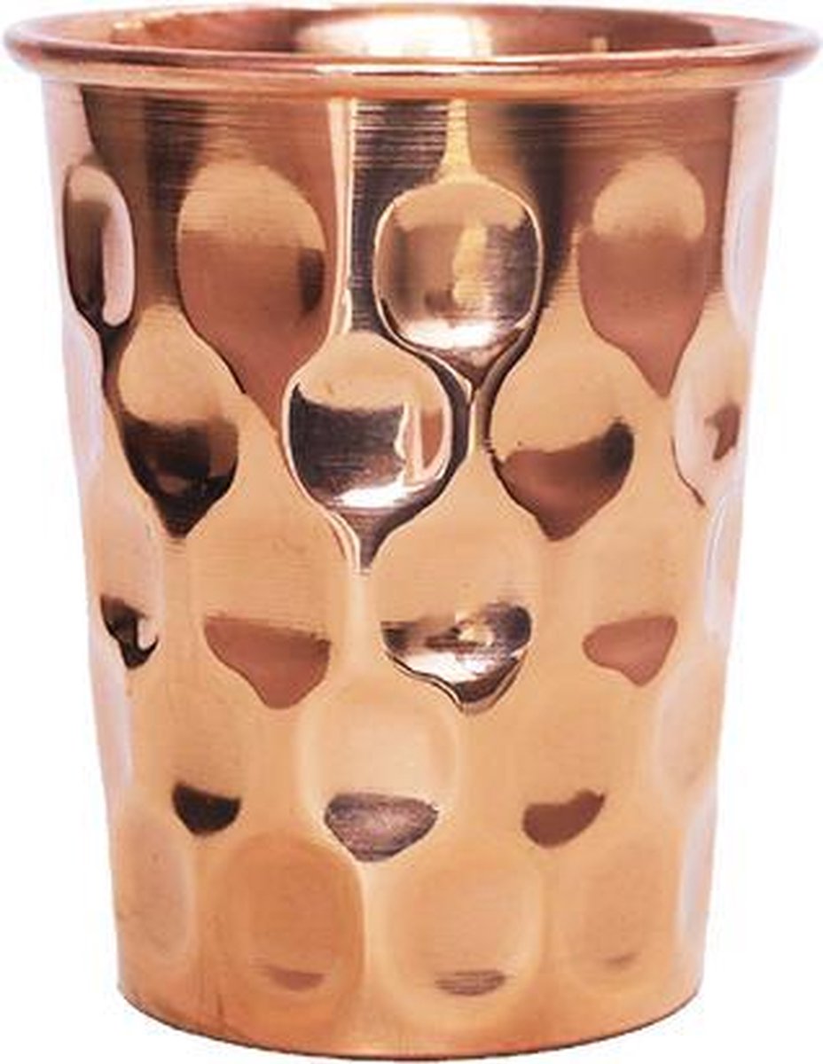 Forrest & Love handgemaakte koperen waterbeker Diamond (300ML)