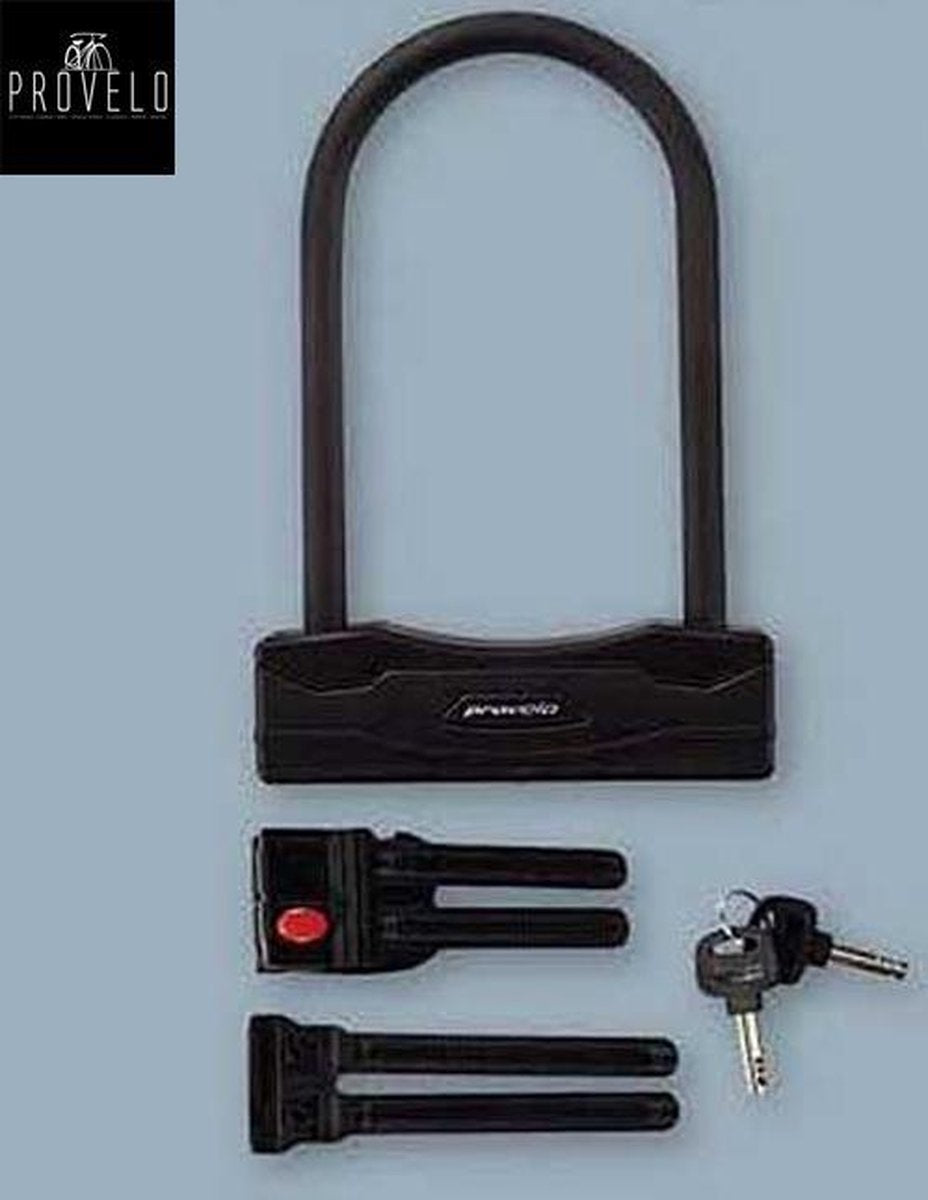 Provelo Fiets Beugelslot Met Framehouder