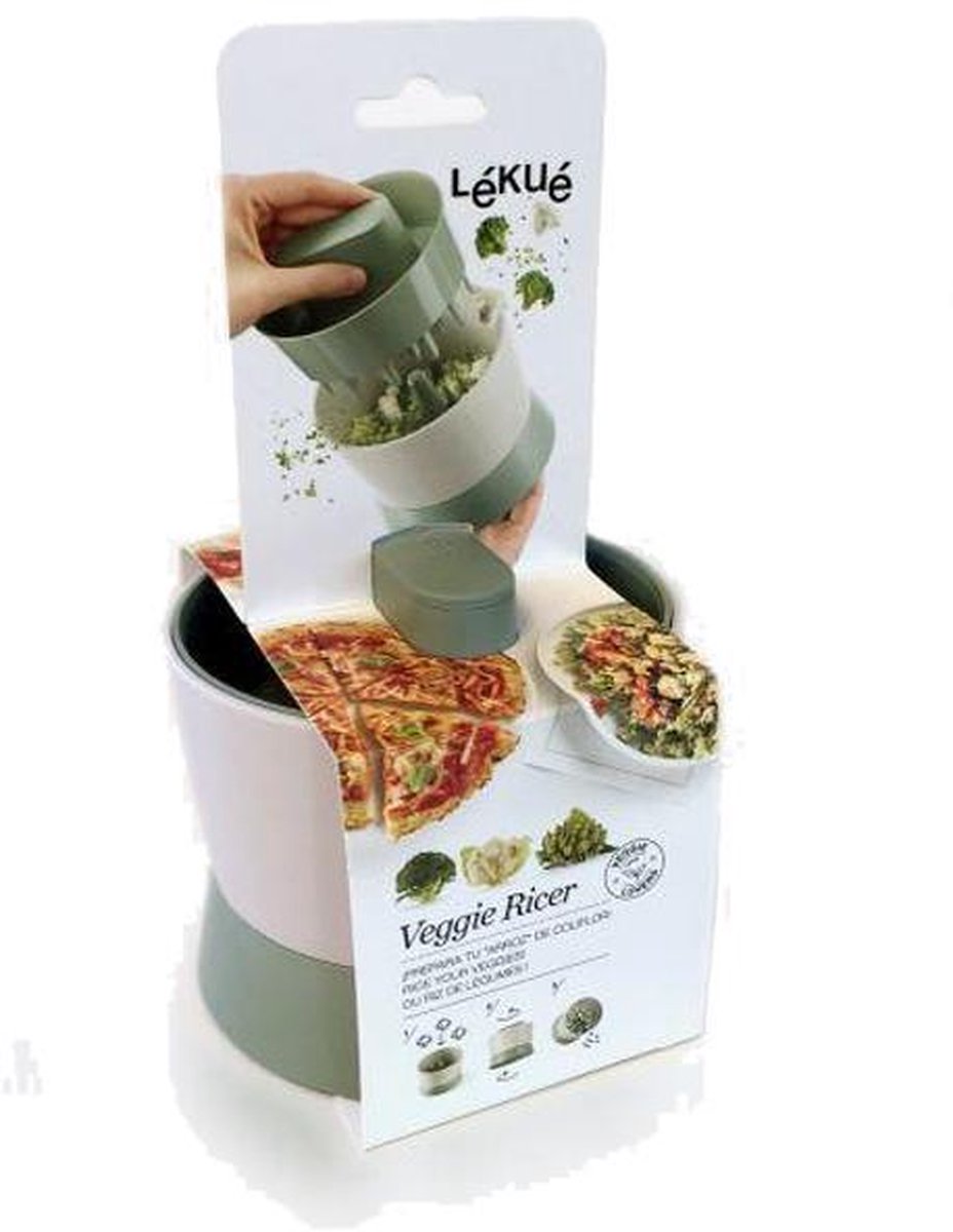 Lékué Veggie Ricer broccoli- en bloemkoolrijstmaker