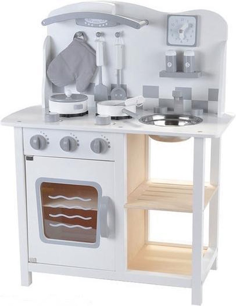 Houten kinderkeuken Chef Deluxe white