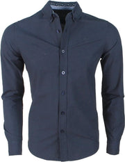 MZ72 - Heren Overhemd - Dallow - Navy