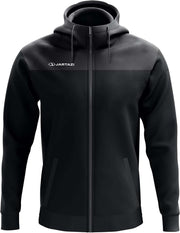 Jartazi Sportjack Bari Hoodie Heren Polyester Zwart Maat S