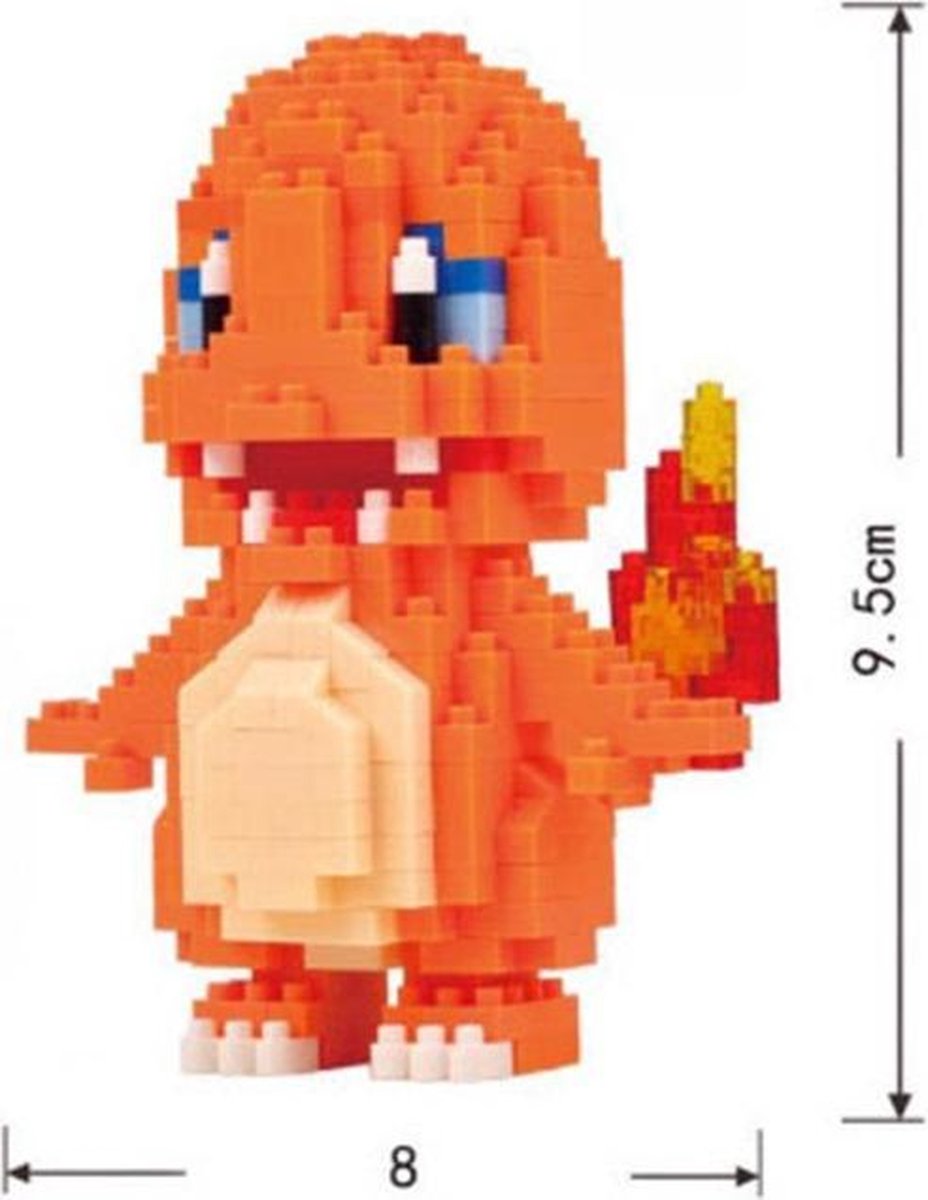 Nanoblocks Charmander staand Pokemon - LNO