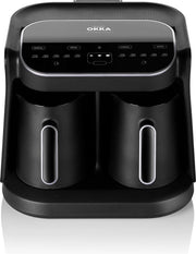 Arzum Okka Grandio Duo - OK007K - 2 Koffiepot - 10 Kopjes Koffie - Black & Silver - Slow Brewing