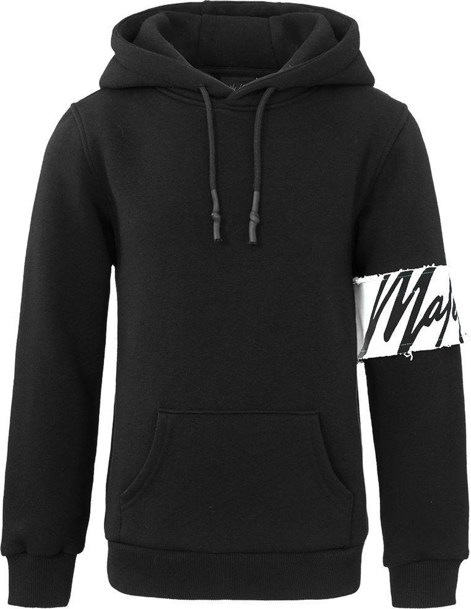 Malelions Junior Captain Hoodie - Black/White - 4 | 104