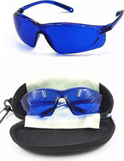 BG4U Professionele Golfbal Zoekende Bril - Blauw - met tasje
