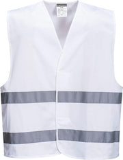 Verkeersvest Wit - Maat L / XL