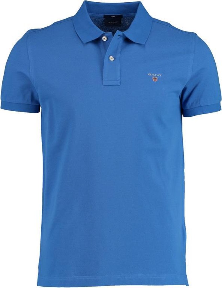 Gant 2202 Polo met korte mouwen - Maat M - Heren