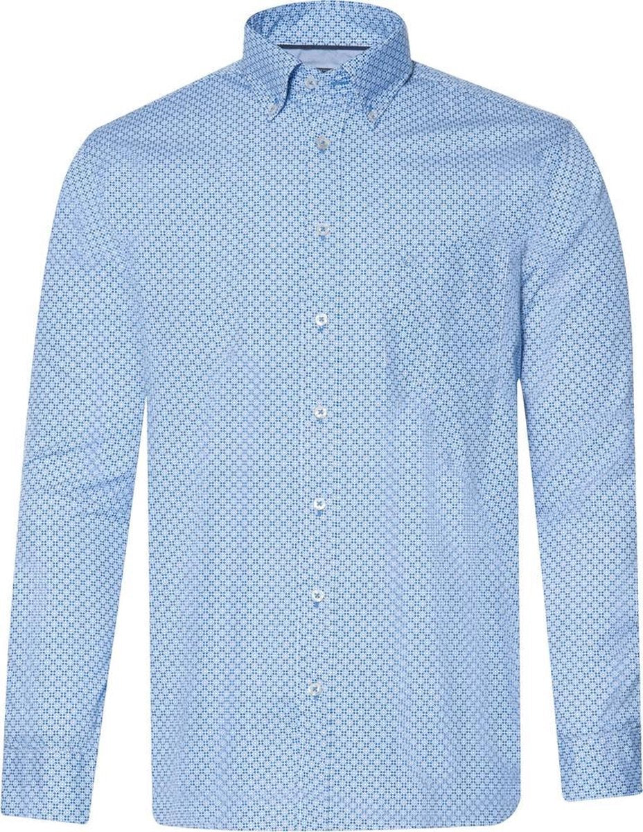 Campbell Classic Casual Overhemd Heren lange mouw
